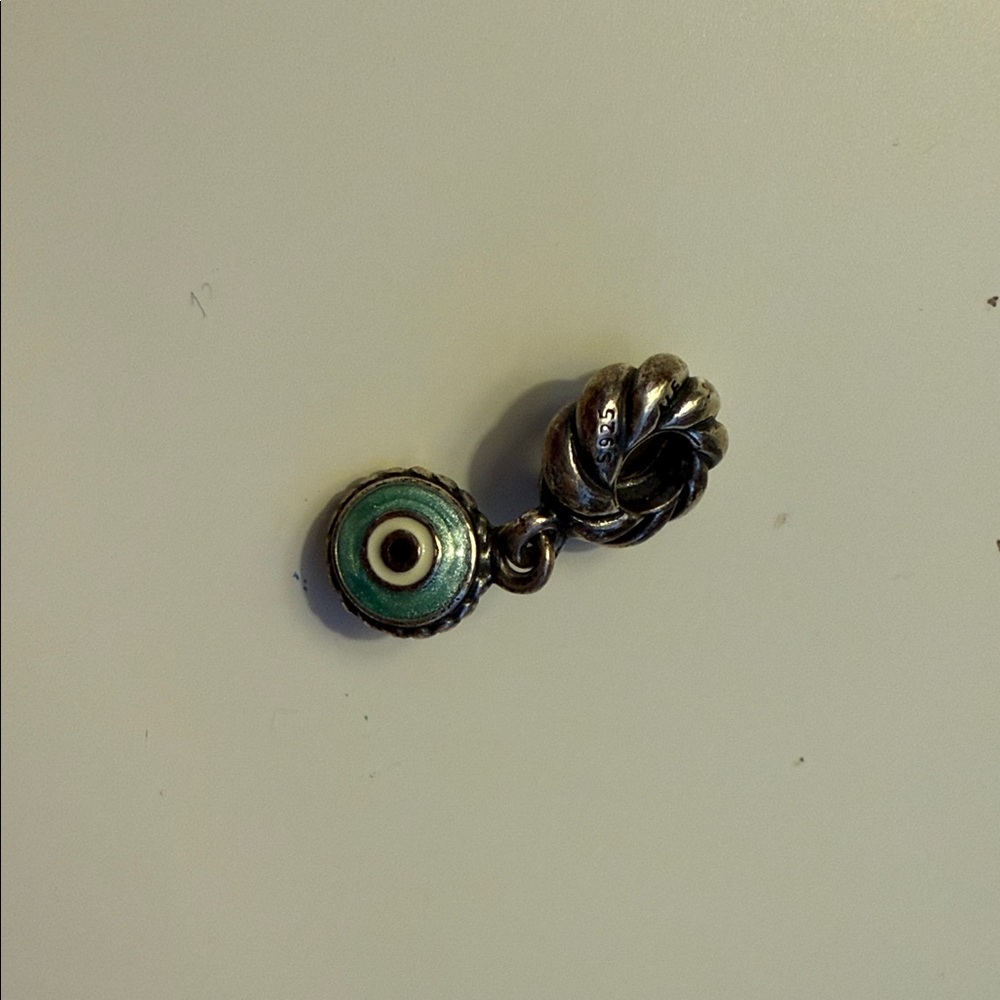 Pandora Evil Eye dangle Bracelet Charm - Picture 2 of 2